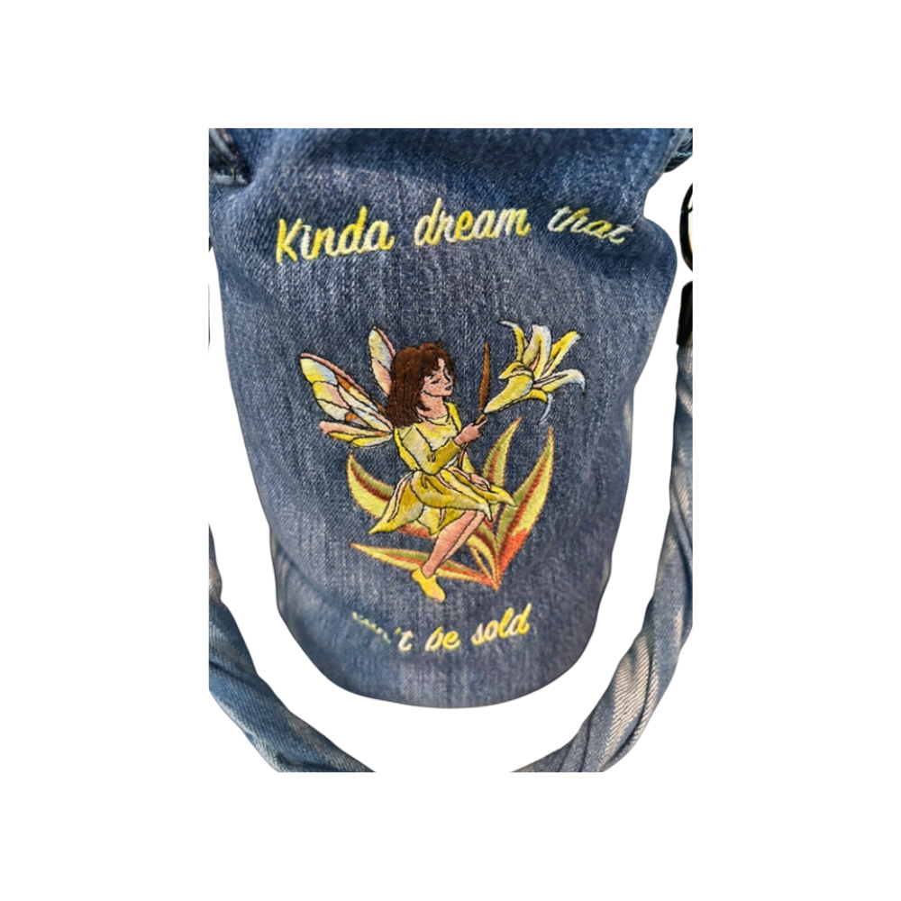 SECCHIELLO BABE N. 549 – Collezione "Fatina con Giglio" – Pezzo Unico – Borsa Artigianale di Lusso – Made in Italy - immagine 4