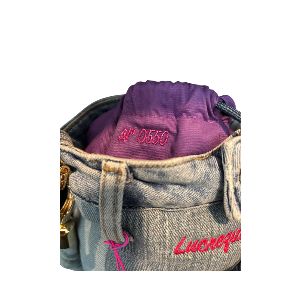 SECCHIELLO BABE N. 550 – Collezione "Fatine" – Pezzo Unico – Borsa Artigianale di Lusso – Made in Italy - immagine 2