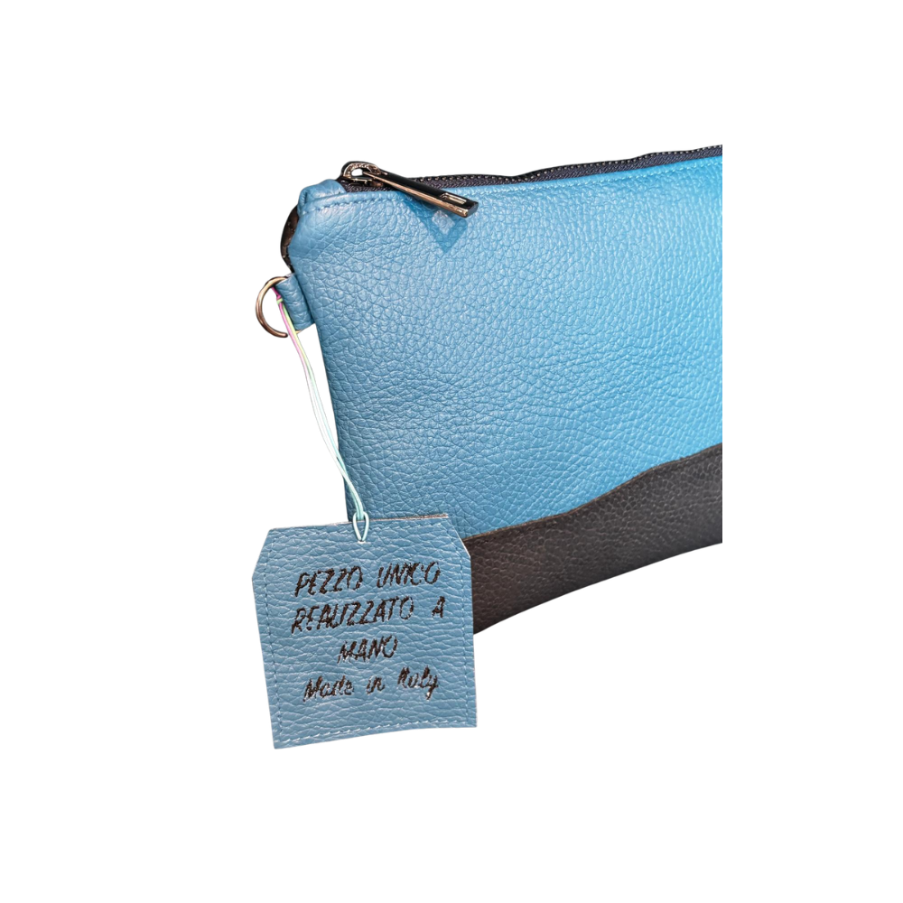 POCHETTE UOMO N. 554 – Collezione "By Zeronovanta" – Pezzo Unico – Borsa Artigianale di Lusso – Made in Italy - immagine 6