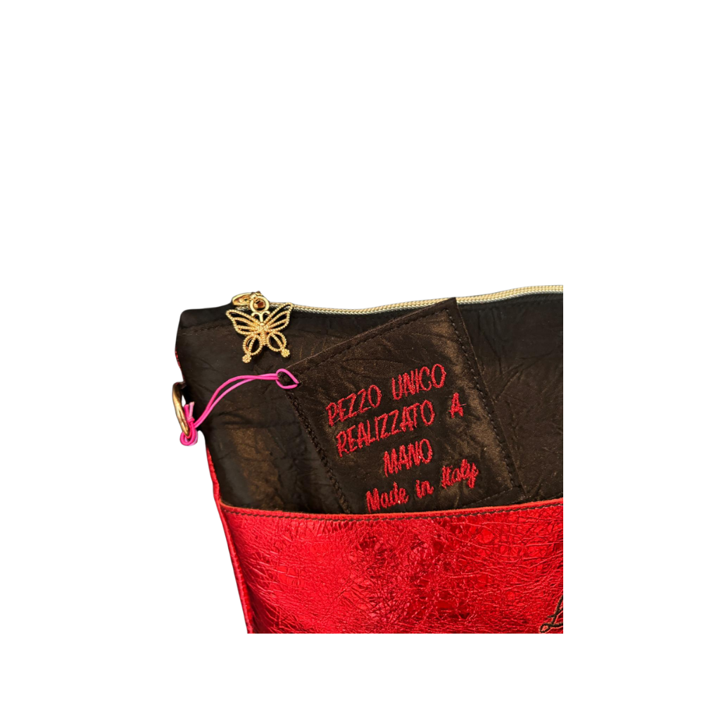 CLUTCH N. 437 – Collezione "Luxury" – Pezzo Unico – Borsa Artigianale di Lusso – Made in Italy - immagine 4