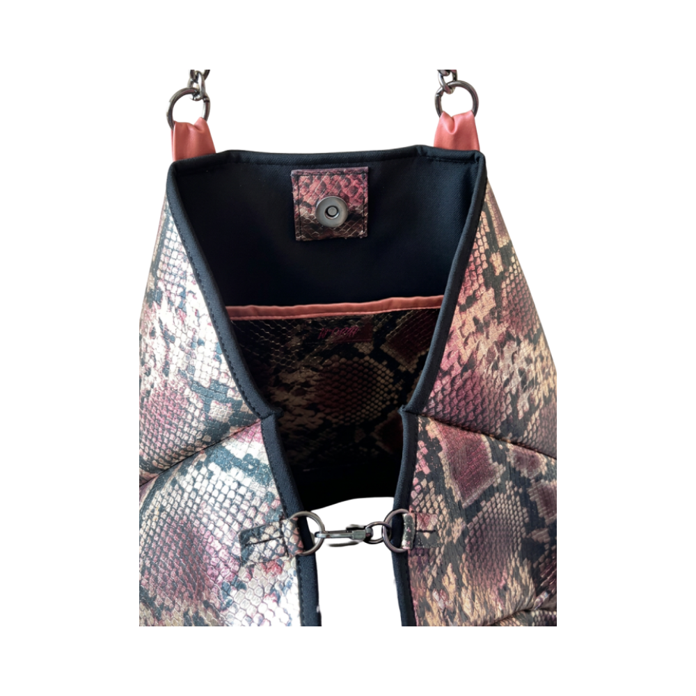 SHOPPER ROMANTICA N. 441 – Collezione "Luxury" – Pezzo Unico – Borsa Artigianale di Lusso – Made in Italy - immagine 7
