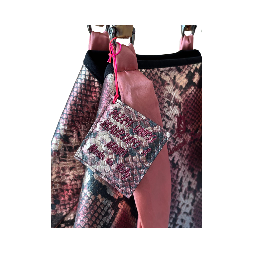 SHOPPER ROMANTICA N. 441 – Collezione "Luxury" – Pezzo Unico – Borsa Artigianale di Lusso – Made in Italy - immagine 2