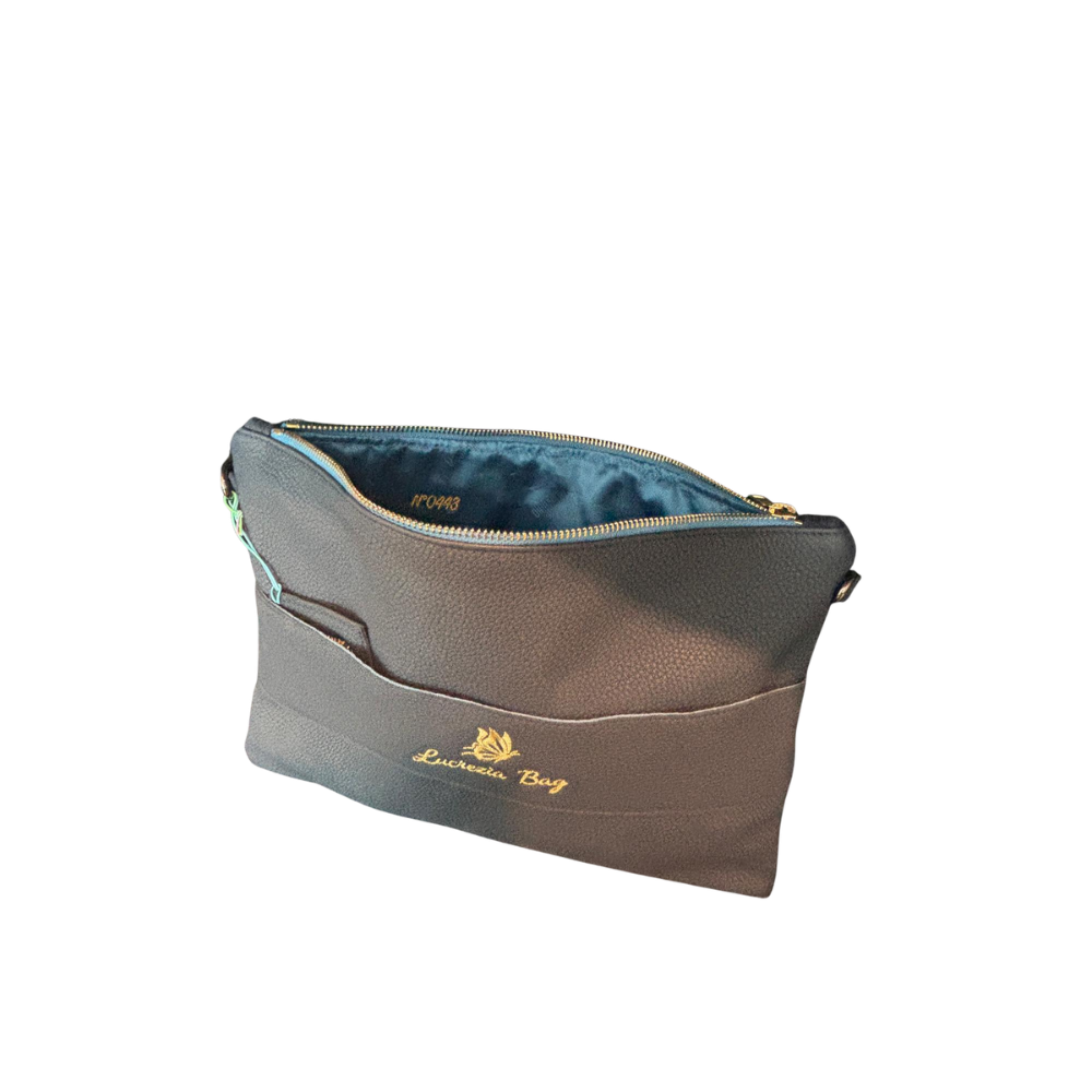 CLUTCH DONNA N. 443 – Pezzo Unico – Borsa Artigianale di Lusso – Made in Italy - immagine 7