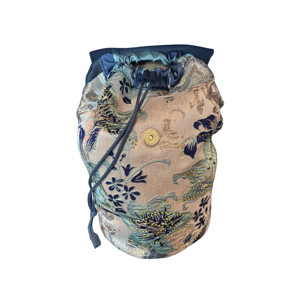 ZAINO DONNA ELEGANTE N. 446 – Collezione "Luxury" – Pezzo Unico-Borsa Artigianale di Lusso-Made in Italy - immagine 5