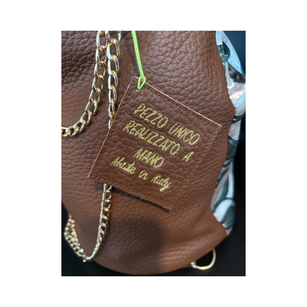 ZAINO ELEGANTE GIOIELLO N. 447 – Pezzo Unico – Borsa Artigianale di Lusso – Made in Italy - immagine 2