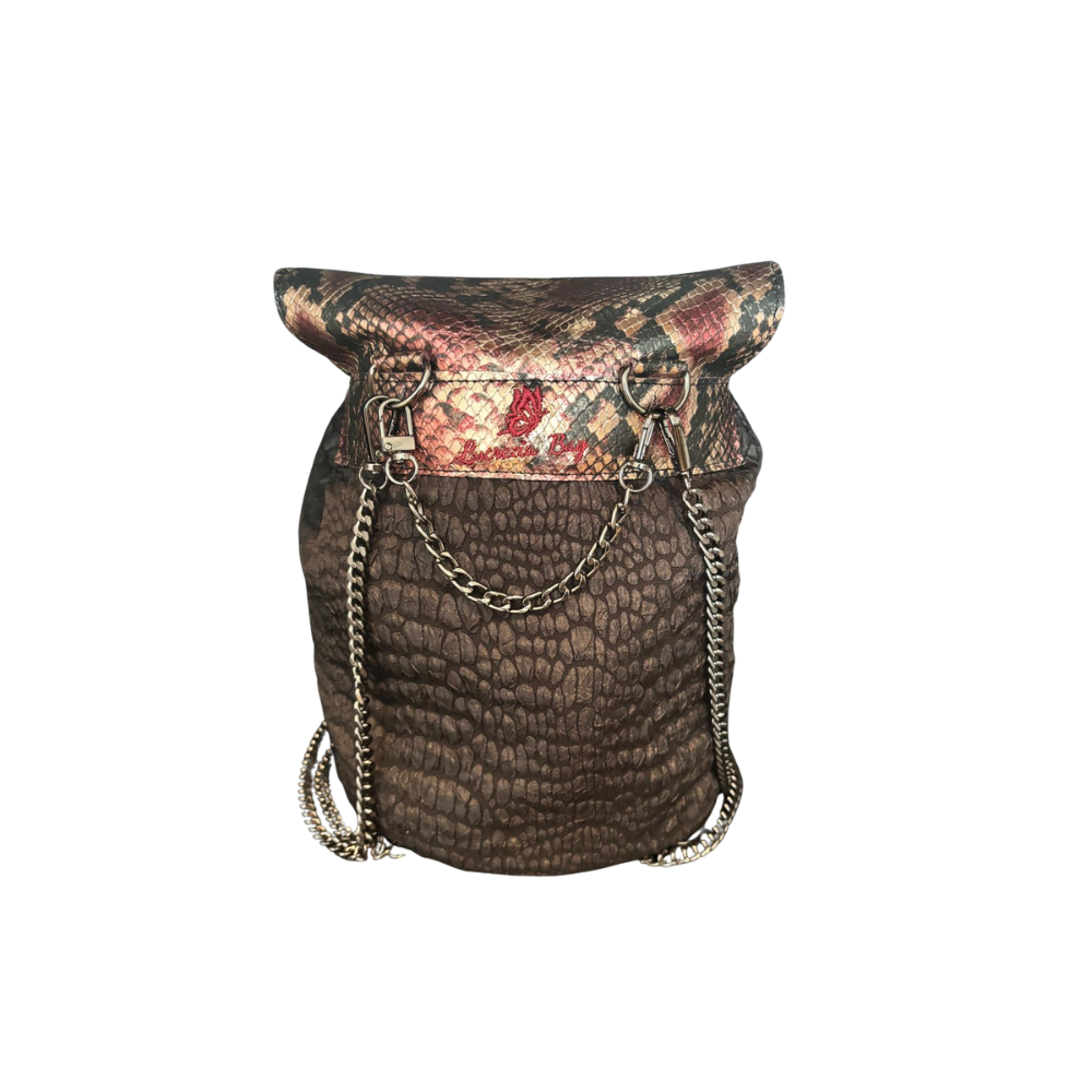 ZAINO DONNA “GIOIELLO” N. 449 – Collezione "Luxury" – Pezzo Unico – Borsa Artigianale di Lusso – Made in Italy - immagine 3