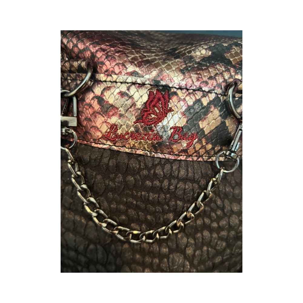 ZAINO DONNA “GIOIELLO” N. 449 – Collezione "Luxury" – Pezzo Unico – Borsa Artigianale di Lusso – Made in Italy - immagine 2